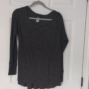 Ariella Dark Olive Long Sleeve Tee